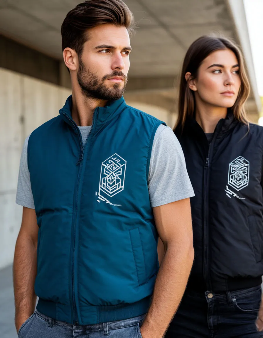 Жилет с логотипом компании