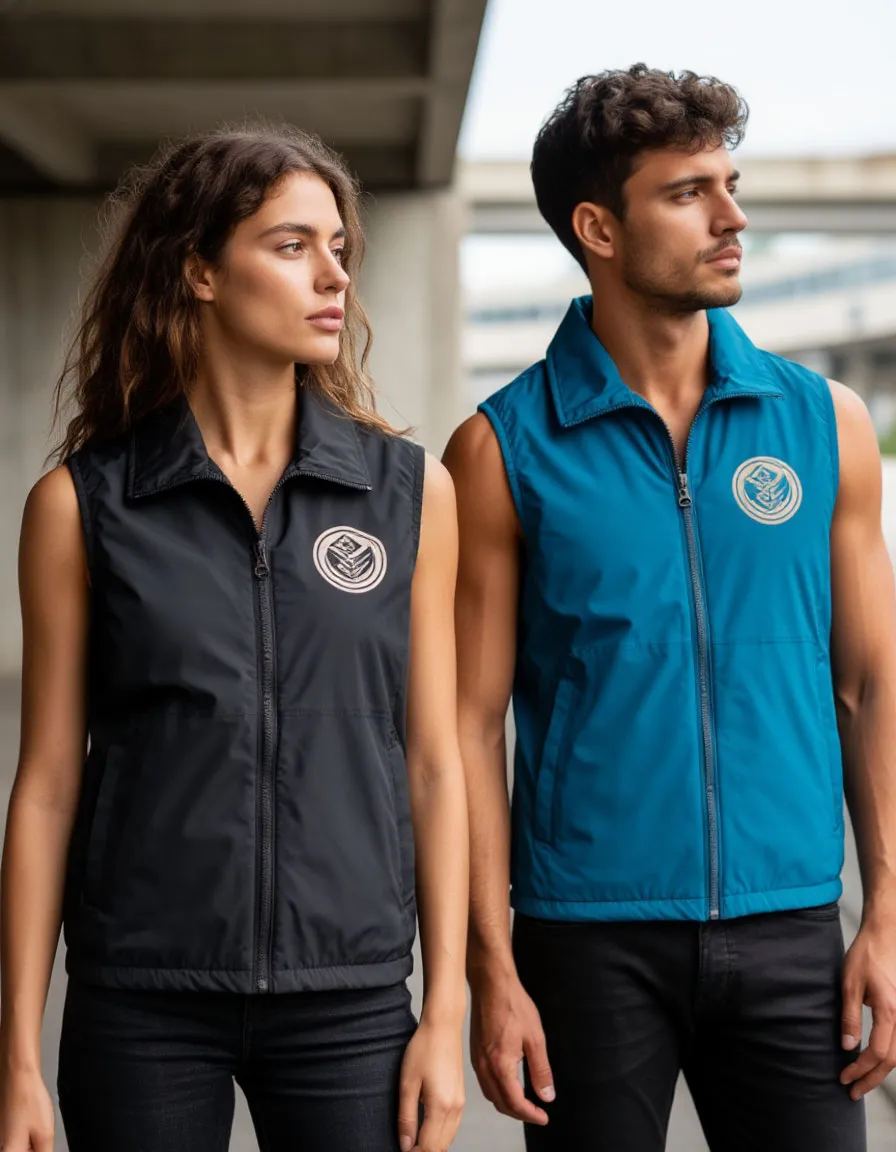 Пошив жилетов с логотипом