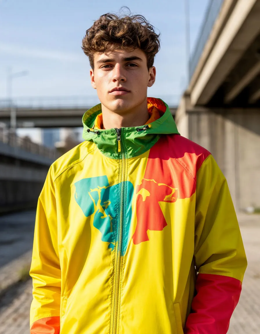 Ветровка с нанесением логотипа